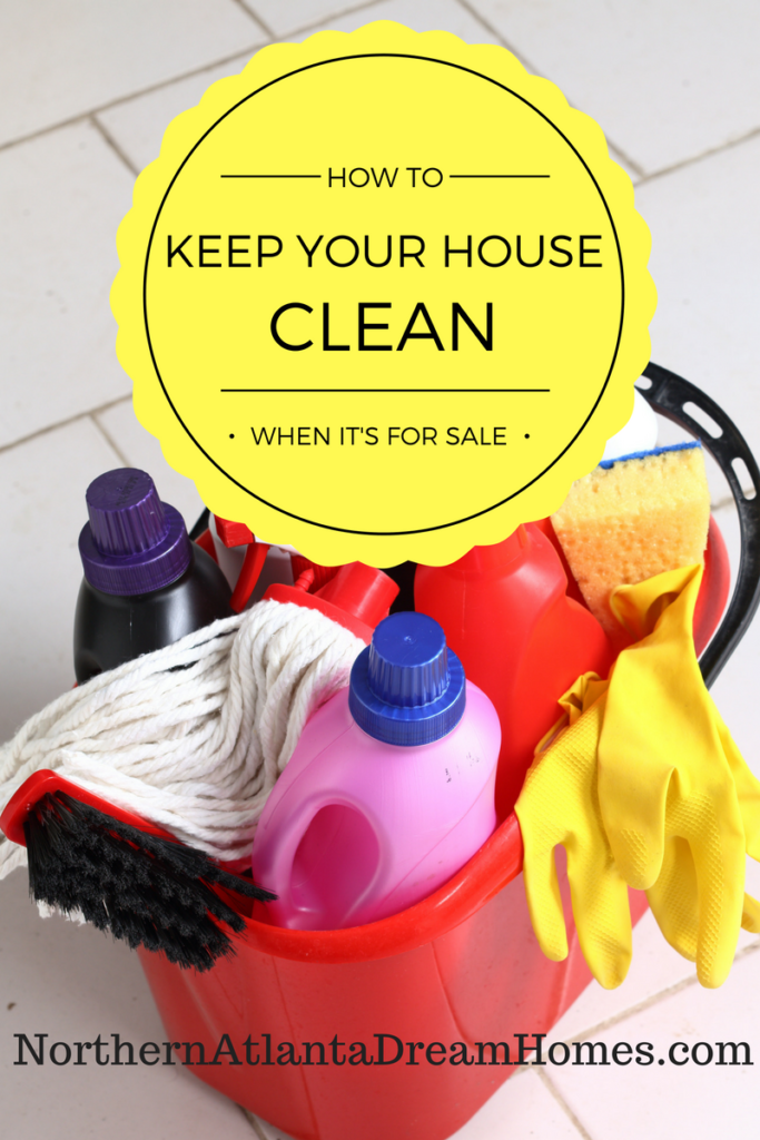 How to keep your house clean when it's for sale